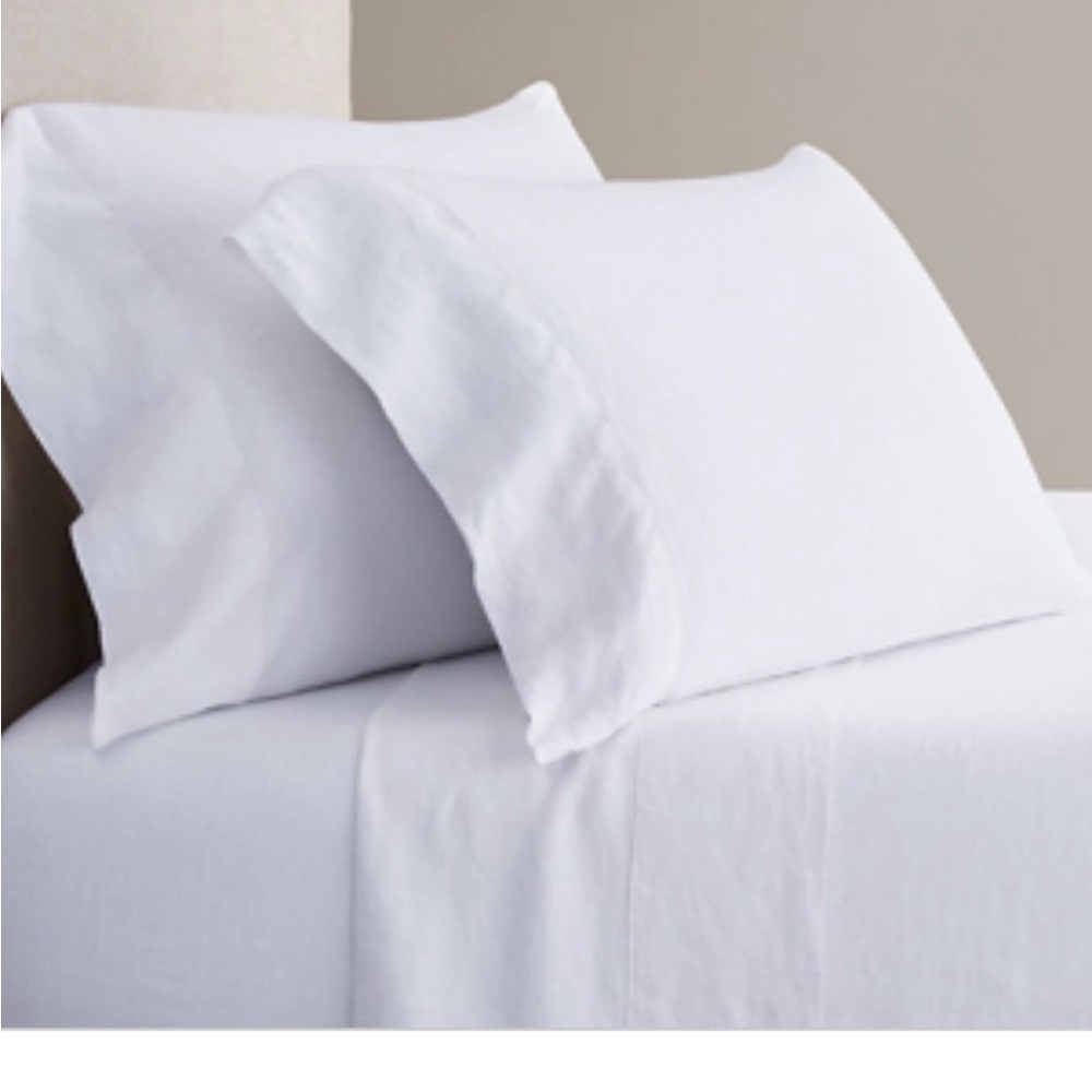 Restoration Hardware Belgian Linen Flat Sheet Queen
